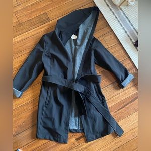 Long rain jacket